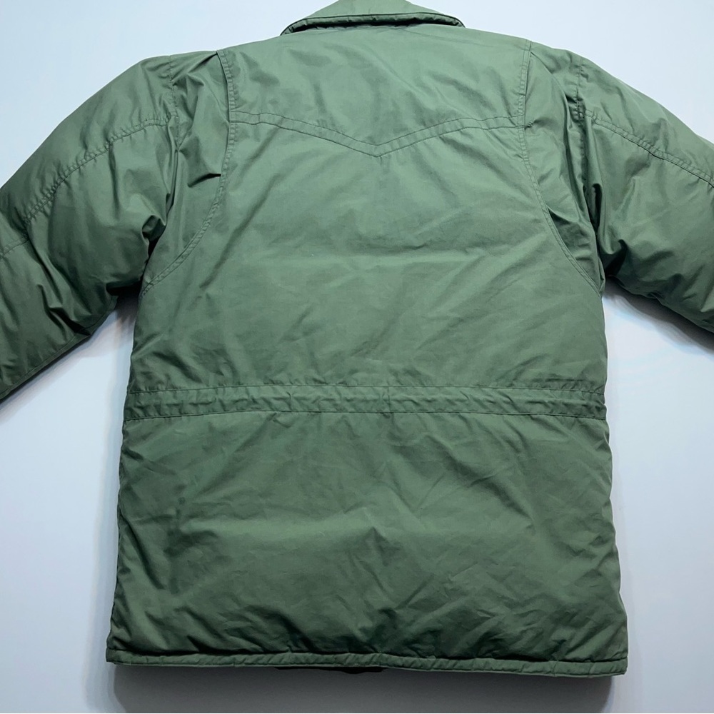 Cabela's Goose Down Field Jacket Mens Medium Fleece Lined Removable Hood  READ - Picture 10 of 16